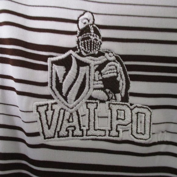 Russell Mens S/S Valpo (Valparaiso University) Polo Shirt NWT - Medium - Picture 2 of 5